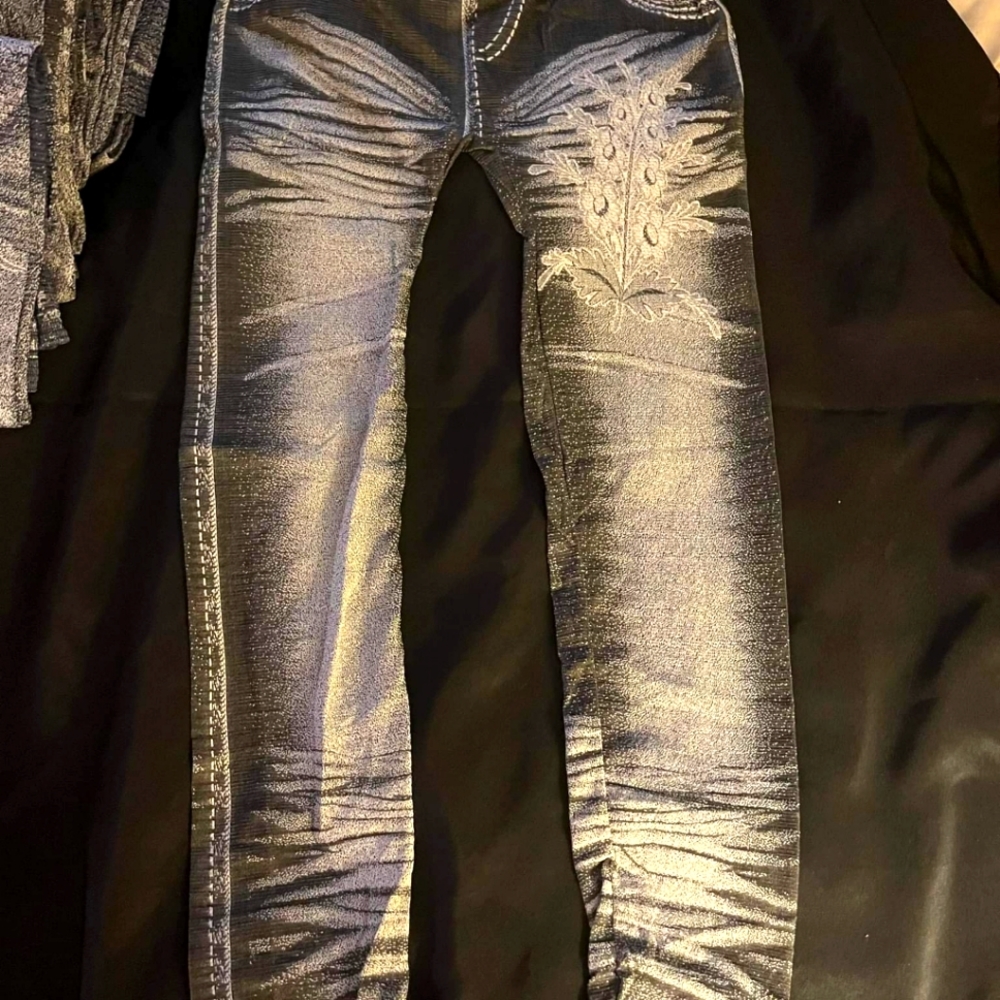 Chuns Jean Print Legging
